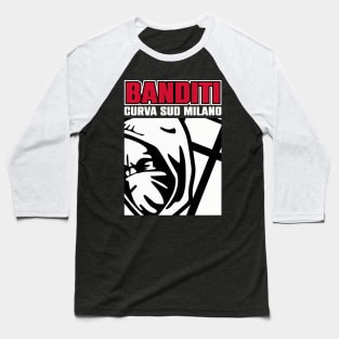 Curva sud milano Baseball T-Shirt